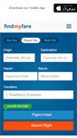 Mobile Screenshot of findmyfare.com